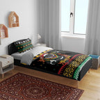 Merry Panther Roar Personalized Bedding Set Christmas Rugby League Spirit - Aussie Hoodie