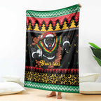 Merry Panther Roar Personalized Blanket Christmas Rugby League Spirit - Aussie Hoodie