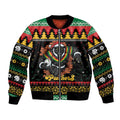 Merry Panther Roar Personalized Bomber Jacket Christmas Rugby League Spirit - Aussie Hoodie