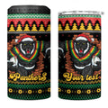 Merry Panther Roar Personalized 4 in 1 Can Cooler Tumbler Christmas Rugby League Spirit - Aussie Hoodie