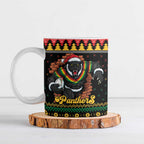 Merry Panther Roar Personalized Ceramic Mug Christmas Rugby League Spirit - Aussie Hoodie