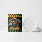 Merry Panther Roar Personalized Ceramic Mug Christmas Rugby League Spirit - Aussie Hoodie