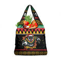 Merry Panther Roar Personalized Grocery Bag Christmas Rugby League Spirit - Aussie Hoodie