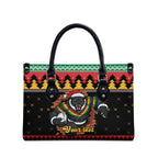 Merry Panther Roar Personalized Leather Bag Christmas Rugby League Spirit - Aussie Hoodie