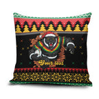 Merry Panther Roar Personalized Pillow Cover Christmas Rugby League Spirit - Aussie Hoodie