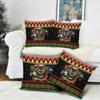 Merry Panther Roar Personalized Pillow Cover Christmas Rugby League Spirit - Aussie Hoodie