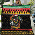 Merry Panther Roar Personalized Quilt Christmas Rugby League Spirit - Aussie Hoodie