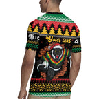 Merry Panther Roar Personalized Rugby Jersey Christmas Rugby League Spirit - Aussie Hoodie