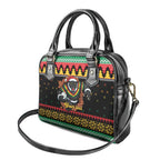 Merry Panther Roar Personalized Shoulder Handbag Christmas Rugby League Spirit - Aussie Hoodie