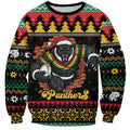 Merry Panther Roar Personalized Sweatshirt Christmas Rugby League Spirit - Aussie Hoodie
