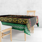 Merry Panther Roar Personalized Tablecloth Christmas Rugby League Spirit - Aussie Hoodie