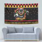 Merry Panther Roar Personalized Tapestry Christmas Rugby League Spirit - Aussie Hoodie
