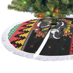 Merry Panther Roar Personalized Tree Skirt Christmas Rugby League Spirit - Aussie Hoodie