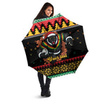 Merry Panther Roar Personalized Umbrella Christmas Rugby League Spirit - Aussie Hoodie