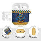 Parramatta Angry Eels Personalized AirPods Case Christmas Rugby League Spirit - Aussie Hoodie