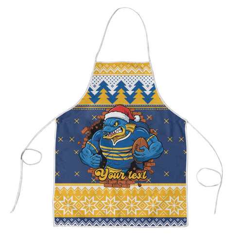 Parramatta Angry Eels Personalized Apron Christmas Rugby League Spirit - Aussie Hoodie
