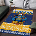 Parramatta Angry Eels Personalized Area Rug Christmas Rugby League Spirit - Aussie Hoodie