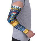 Parramatta Angry Eels Personalized Arm Sleeves Christmas Rugby League Spirit - Aussie Hoodie