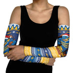 Parramatta Angry Eels Personalized Arm Sleeves Christmas Rugby League Spirit - Aussie Hoodie