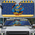 Parramatta Angry Eels Personalized Auto Sun Shade Christmas Rugby League Spirit - Aussie Hoodie