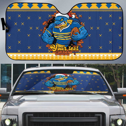 Parramatta Angry Eels Personalized Auto Sun Shade Christmas Rugby League Spirit - Aussie Hoodie