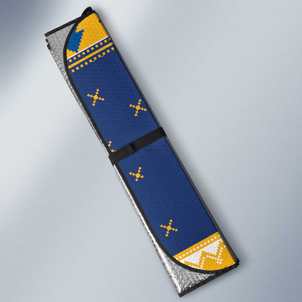 Parramatta Angry Eels Personalized Auto Sun Shade Christmas Rugby League Spirit - Aussie Hoodie
