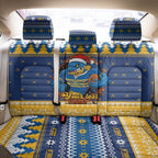 Parramatta Angry Eels Personalized Back Car Seat Cover Christmas Rugby League Spirit - Aussie Hoodie