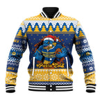 Parramatta Angry Eels Personalized Baseball Jacket Christmas Rugby League Spirit - Aussie Hoodie
