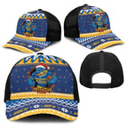 Parramatta Angry Eels Baseball Net Cap Christmas Rugby League Spirit - Aussie Hoodie