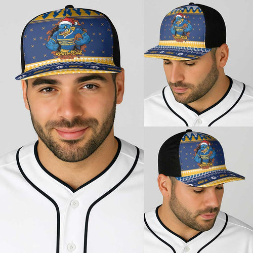 Parramatta Angry Eels Baseball Net Cap Christmas Rugby League Spirit - Aussie Hoodie
