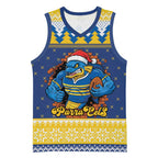 Parramatta Angry Eels Personalized Basketball Jersey Christmas Rugby League Spirit - Aussie Hoodie