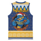 Parramatta Angry Eels Personalized Basketball Jersey Christmas Rugby League Spirit - Aussie Hoodie