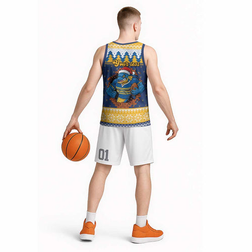 Parramatta Angry Eels Personalized Basketball Jersey Christmas Rugby League Spirit - Aussie Hoodie