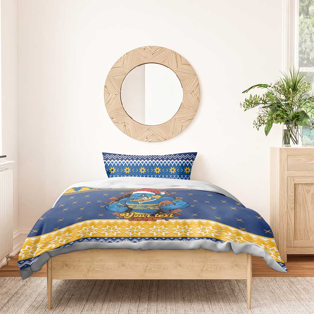 Parramatta Angry Eels Personalized Bedding Set Christmas Rugby League Spirit - Aussie Hoodie