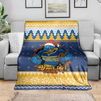 Parramatta Angry Eels Personalized Blanket Christmas Rugby League Spirit - Aussie Hoodie