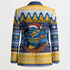 Parramatta Angry Eels Personalized Blazer Christmas Rugby League Spirit - Aussie Hoodie