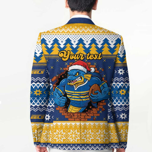 Parramatta Angry Eels Personalized Blazer Christmas Rugby League Spirit - Aussie Hoodie