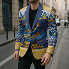 Parramatta Angry Eels Personalized Blazer Christmas Rugby League Spirit - Aussie Hoodie