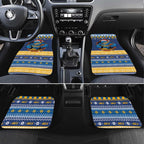 Parramatta Angry Eels Personalized Car Mats Christmas Rugby League Spirit - Aussie Hoodie