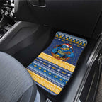 Parramatta Angry Eels Personalized Car Mats Christmas Rugby League Spirit - Aussie Hoodie