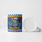 Parramatta Angry Eels Personalized Ceramic Mug Christmas Rugby League Spirit - Aussie Hoodie