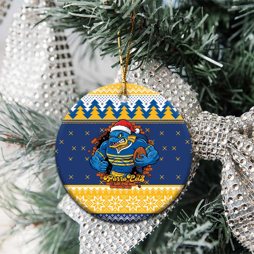 Parramatta Angry Eels Personalized Ceramic Ornament Christmas Rugby League Spirit - Aussie Hoodie