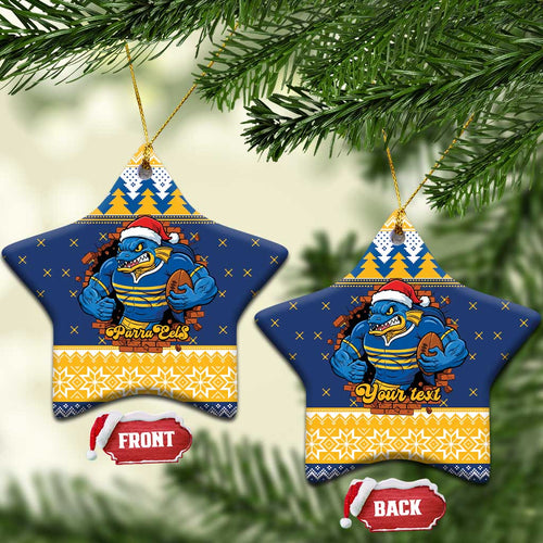 Parramatta Angry Eels Personalized Ceramic Ornament Christmas Rugby League Spirit - Aussie Hoodie
