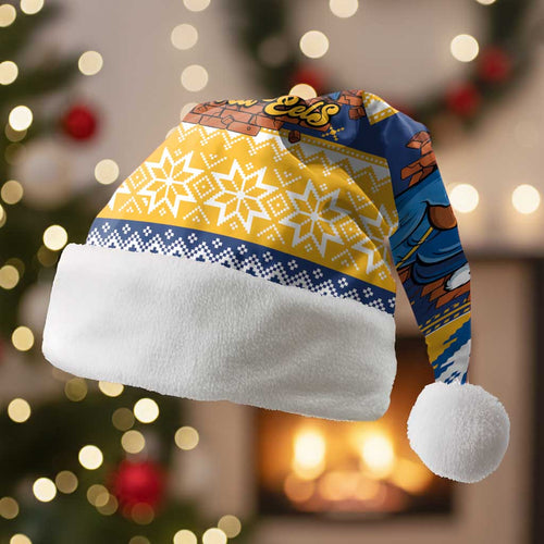 Parramatta Angry Eels Personalized Christmas Santa Hat Christmas Rugby League Spirit - Aussie Hoodie