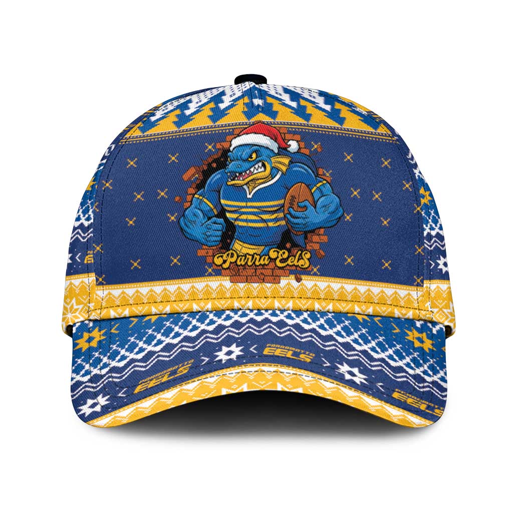Parramatta Angry Eels Classic Cap Christmas Rugby League Spirit - Aussie Hoodie