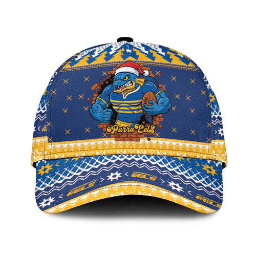 Parramatta Angry Eels Classic Cap Christmas Rugby League Spirit - Aussie Hoodie