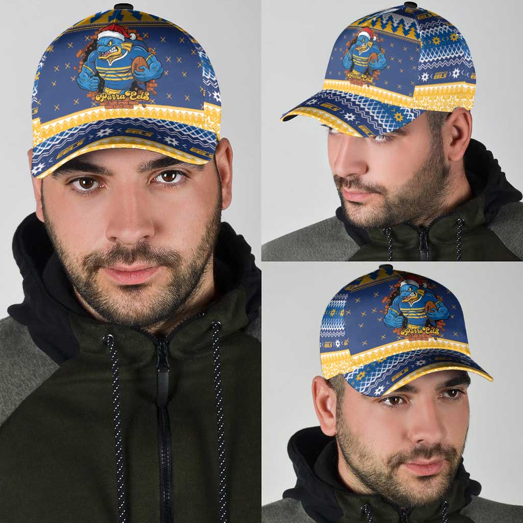 Parramatta Angry Eels Classic Cap Christmas Rugby League Spirit - Aussie Hoodie