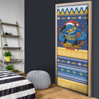 Parramatta Angry Eels Personalized Door Cover Christmas Rugby League Spirit - Aussie Hoodie