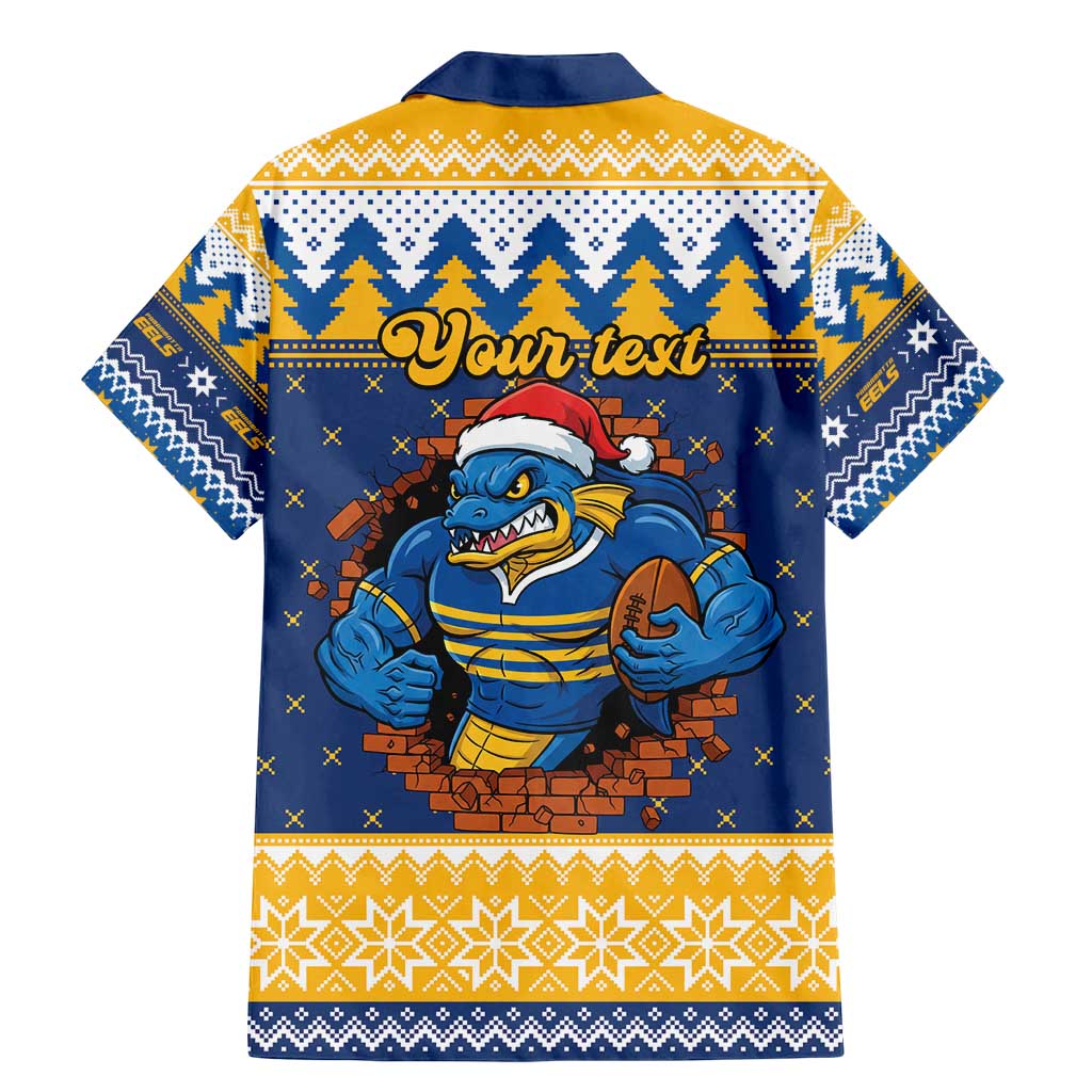 Parramatta Angry Eels Personalized Family Matching Mermaid Dress and Hawaiian Shirt Christmas Rugby League Spirit - Aussie Hoodie