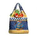 Parramatta Angry Eels Personalized Grocery Bag Christmas Rugby League Spirit - Aussie Hoodie
